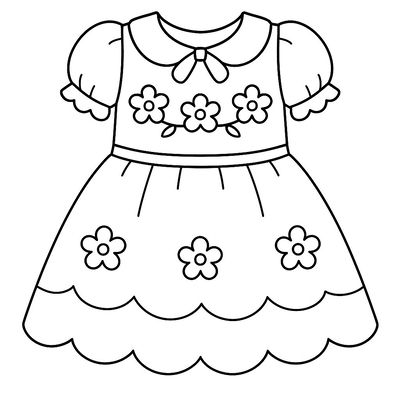 Boys’ and Girls’ Clothing Coloring Pages 2026 - Unleash Creativity