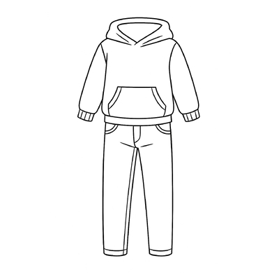 Boys’ and Girls’ Clothing Coloring Pages 2026 - Unleash Creativity