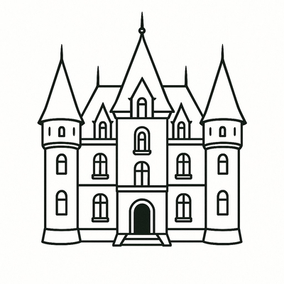 Castle Coloring Pages for Kids 2026 - Free PDF Download