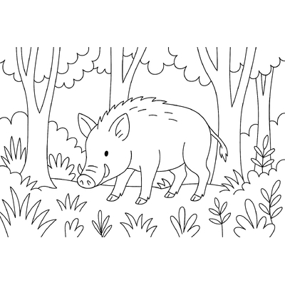 Forest Animals Coloring Pages 2026 - Nature’s Wildlife