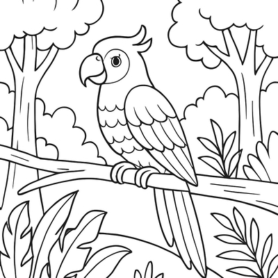 Forest Animals Coloring Pages 2026 - Nature’s Wildlife