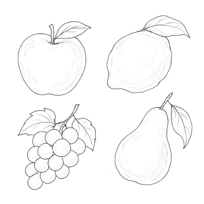 Fruit Coloring Pages for Kids 2026 - Inspire Creativity