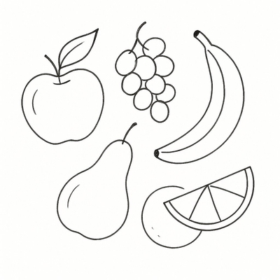 Fruit Coloring Pages for Kids 2026 - Inspire Creativity