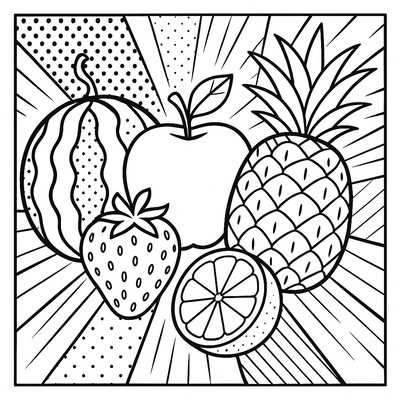 Fruit Coloring Pages for Kids 2026 - Inspire Creativity