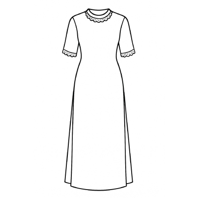 Graceful Áo Dài Coloring Pages for Kids 2026
