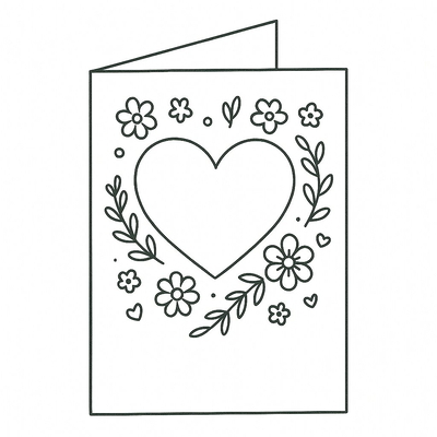 March 8 Coloring Cards for Kids 2026 - International Women’s Day Coloring Pages