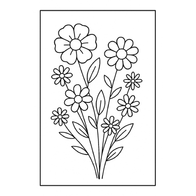 March 8 Coloring Cards for Kids 2026 - International Women’s Day Coloring Pages