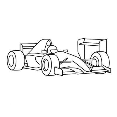 Racing Car Coloring Pages for Kids – Beautiful Coloring Pictures 2026