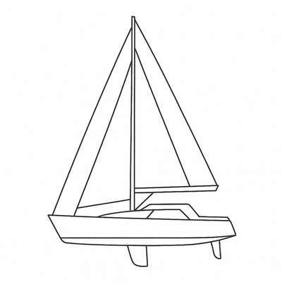 Sailboat Coloring Pages for Kids – Beautiful Sailboat Coloring Pictures 2026