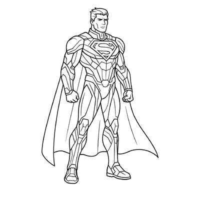 Superman Coloring Pages for Kids 2026 - Free PDF Download