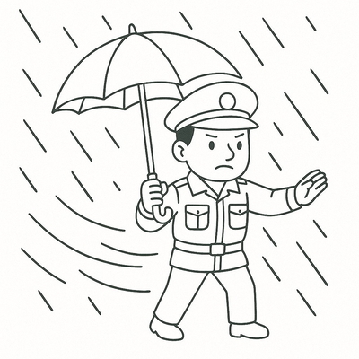 Traffic Police Coloring Pages for Kids – Coloring Sheets 2026