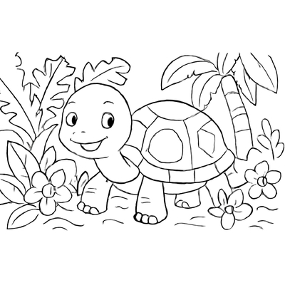 Turtle Coloring Pages for Kids – Beautiful Coloring Pictures 2026