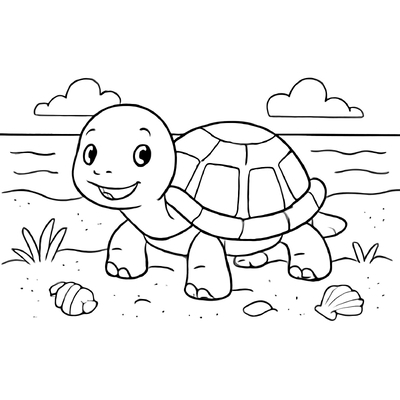 Turtle Coloring Pages for Kids – Beautiful Coloring Pictures 2026
