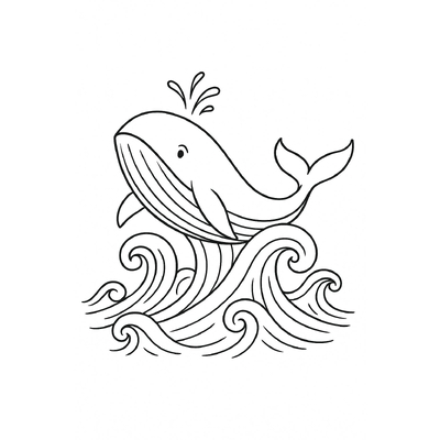 Whale Coloring Pages for Kids – Coloring Sheets 2026