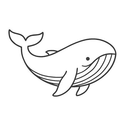 Whale Coloring Pages for Kids – Coloring Sheets 2026