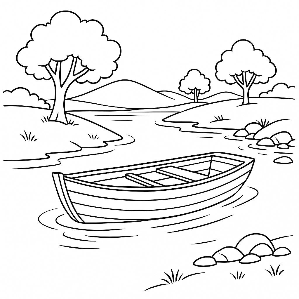 Boat on the River