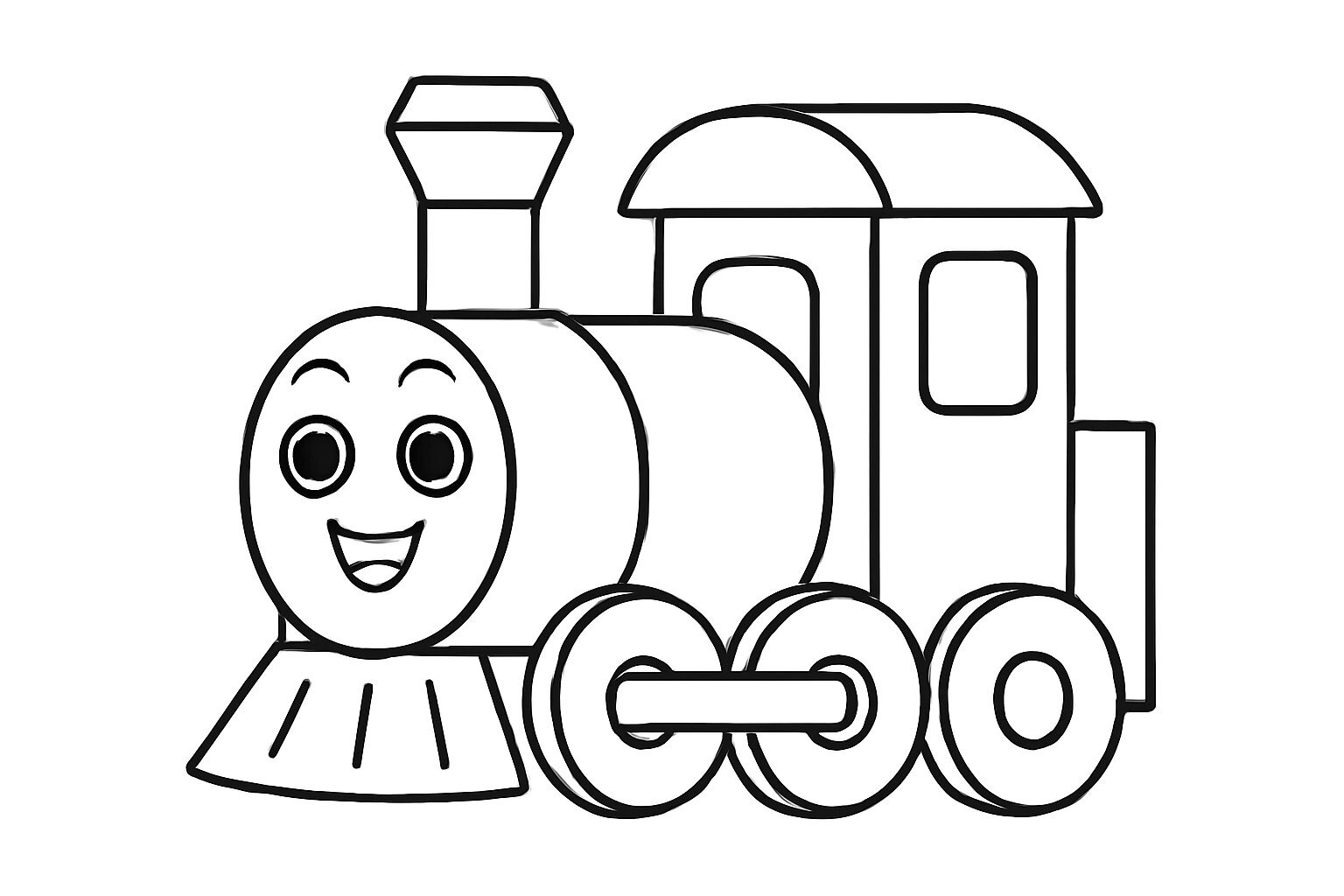 Cartoon Train
