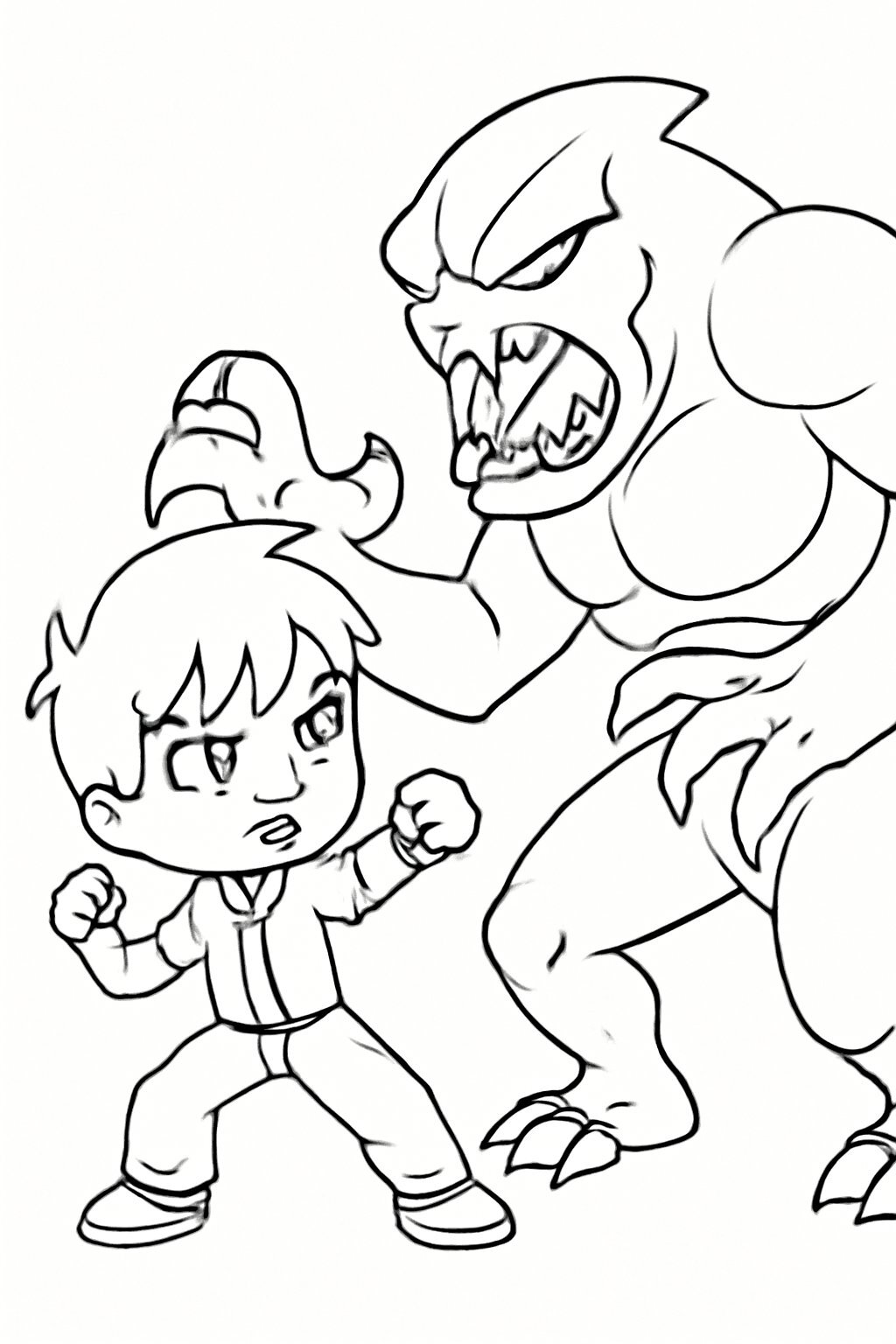 Ben 10 with Monsters