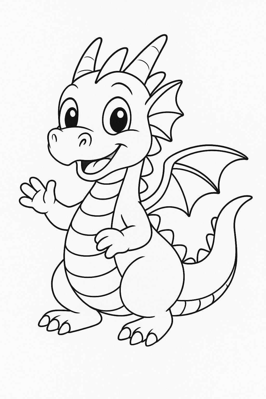 Cartoon Spirit Dragon