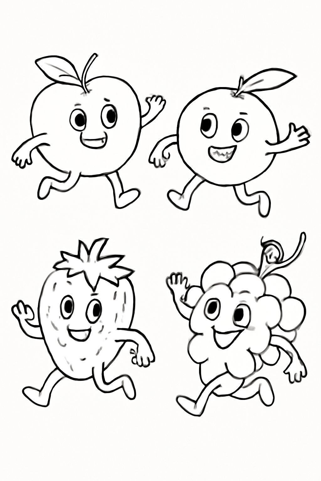 Fruit Coloring Pages for Kids 2026 – Free PDF Download