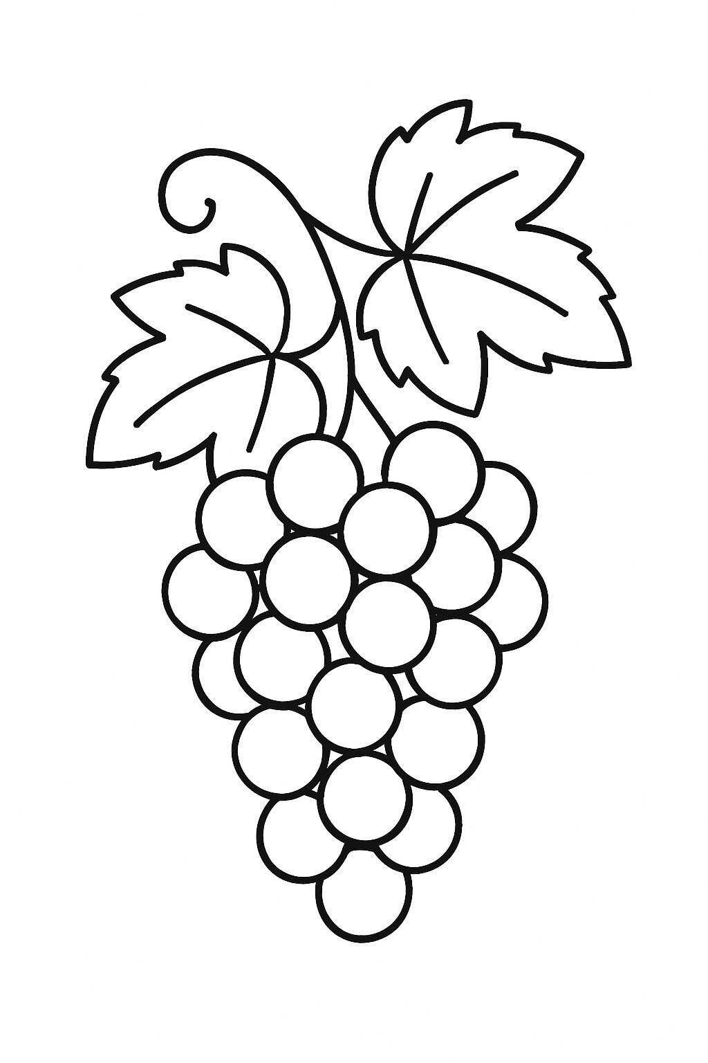 Basic Black Outline Style