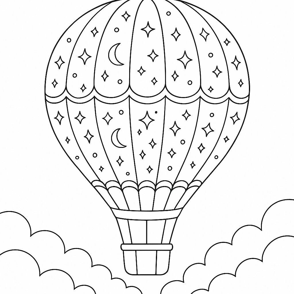 Fairytale Hot Air Balloon