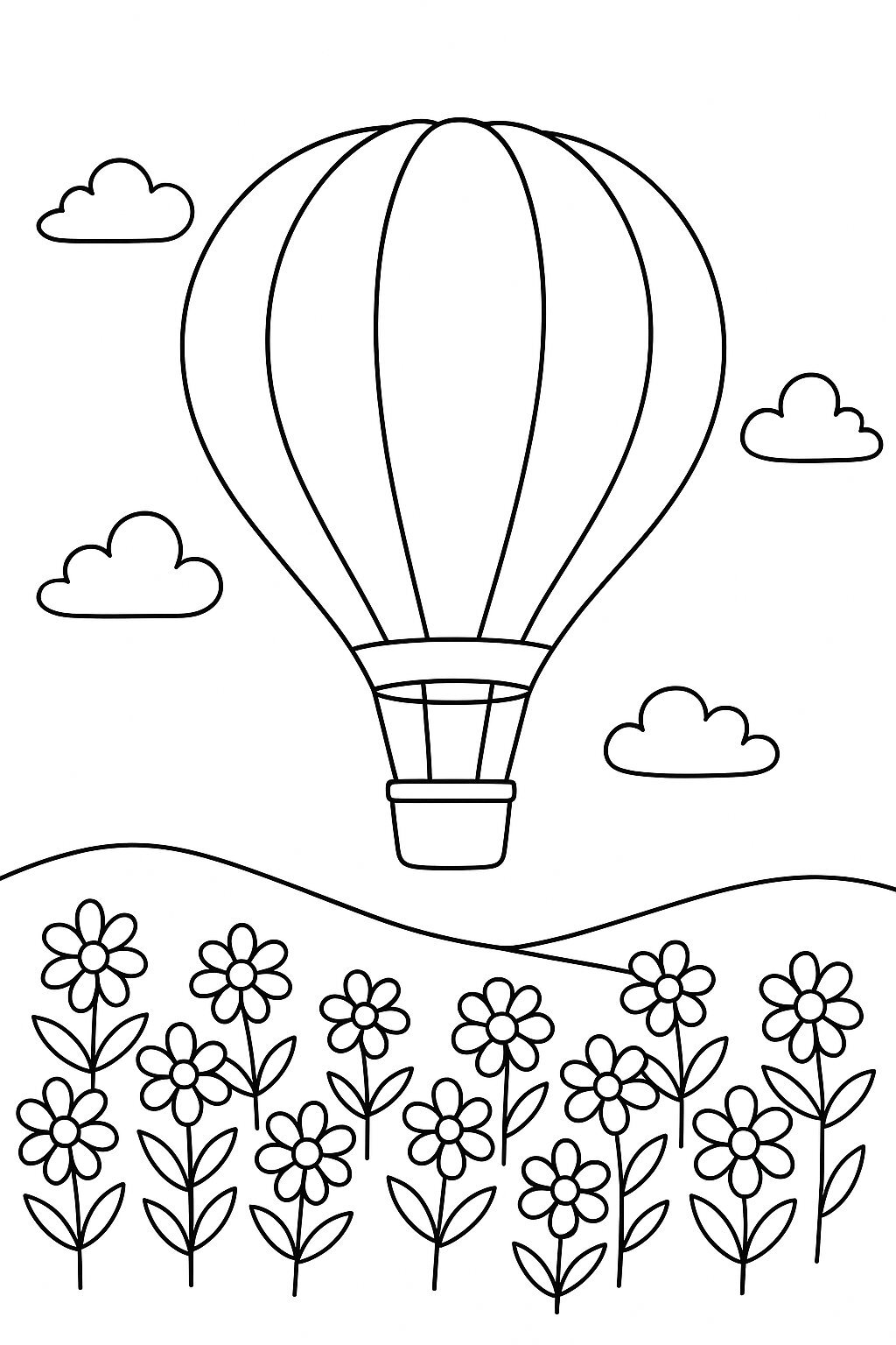 Spring Hot Air Balloon