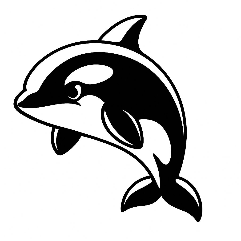 3D Killer Whale