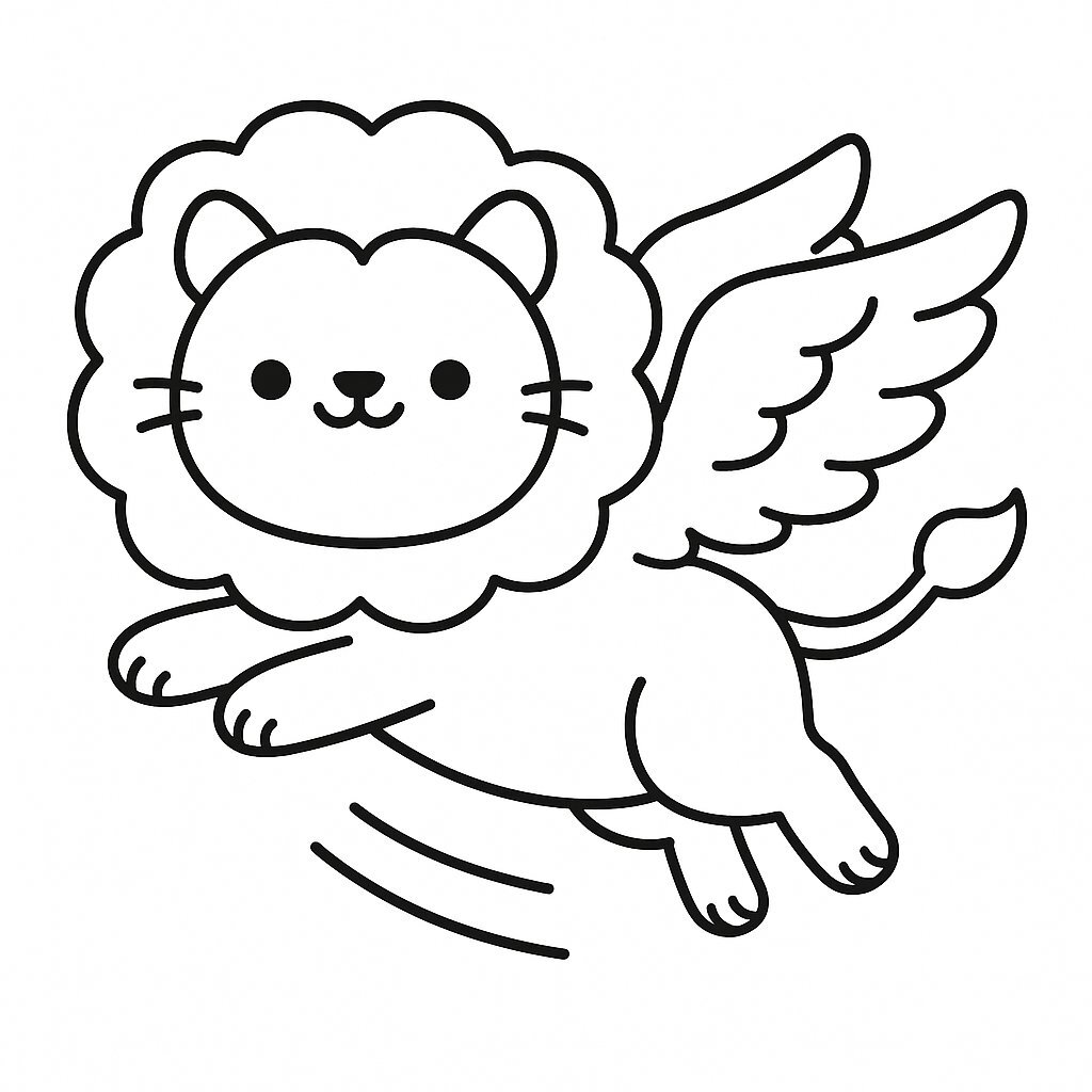 Flying Lion Dance