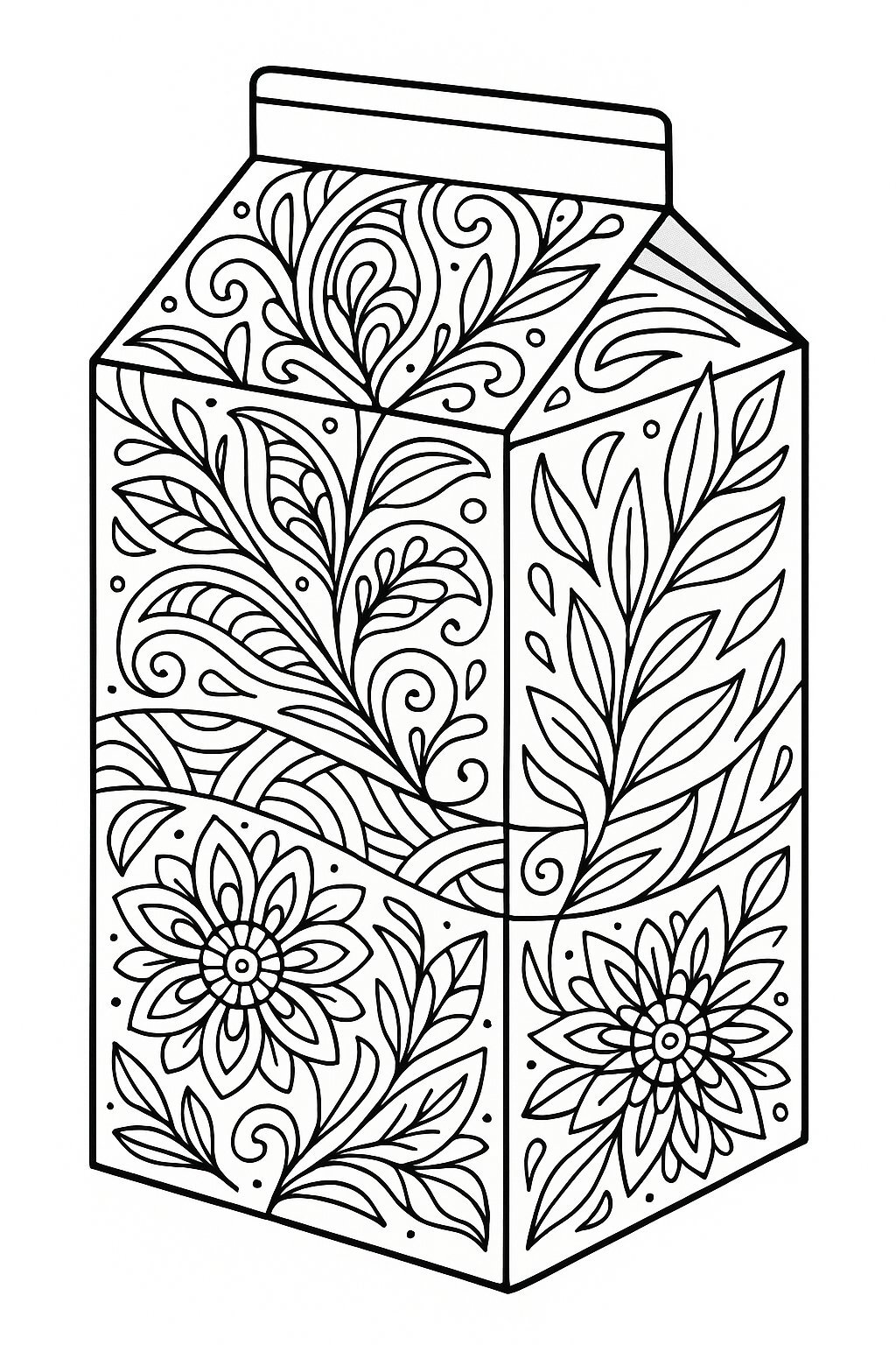 Artistic Milk Box