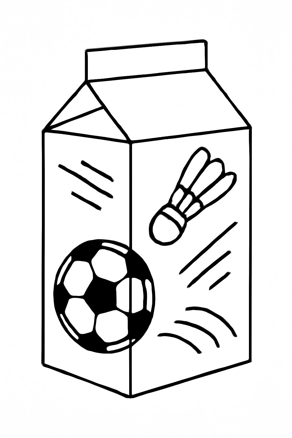 Milk Carton Coloring Pages for Kids 2026 - Cute Coloring Pictures