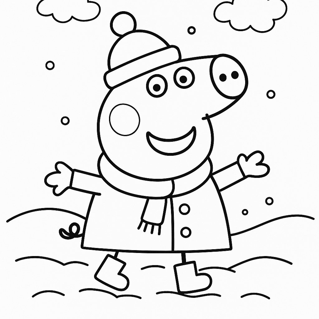 Winter Peppa Pig