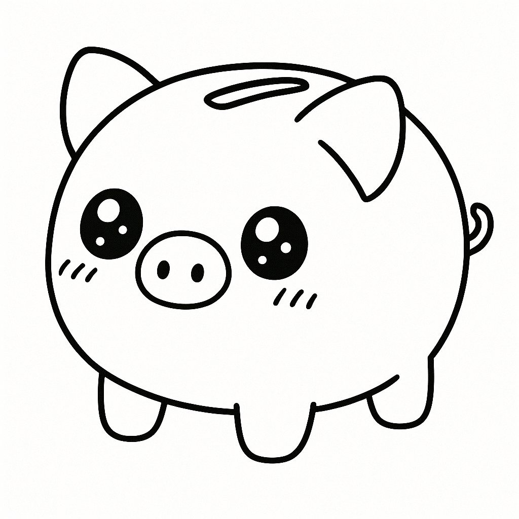 Kawaii Piggy Bank