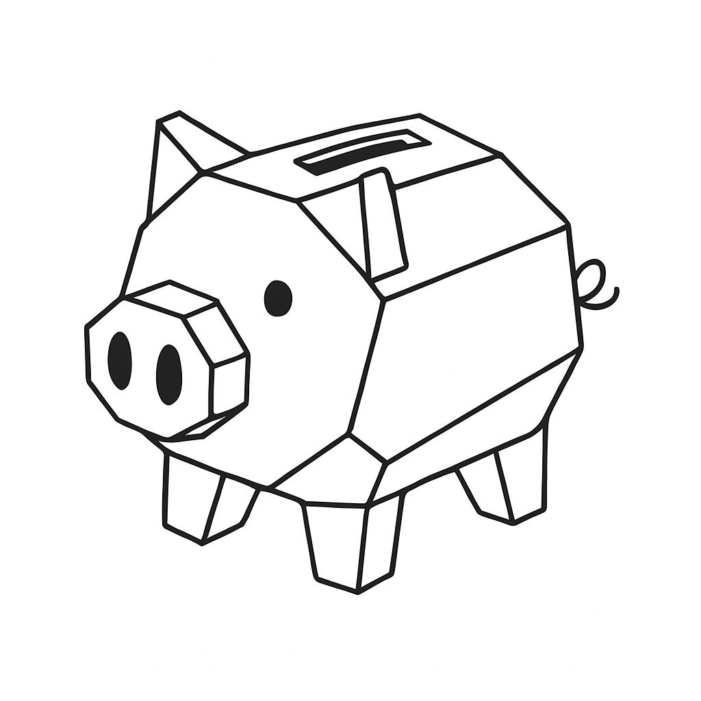 Modern Piggy Bank
