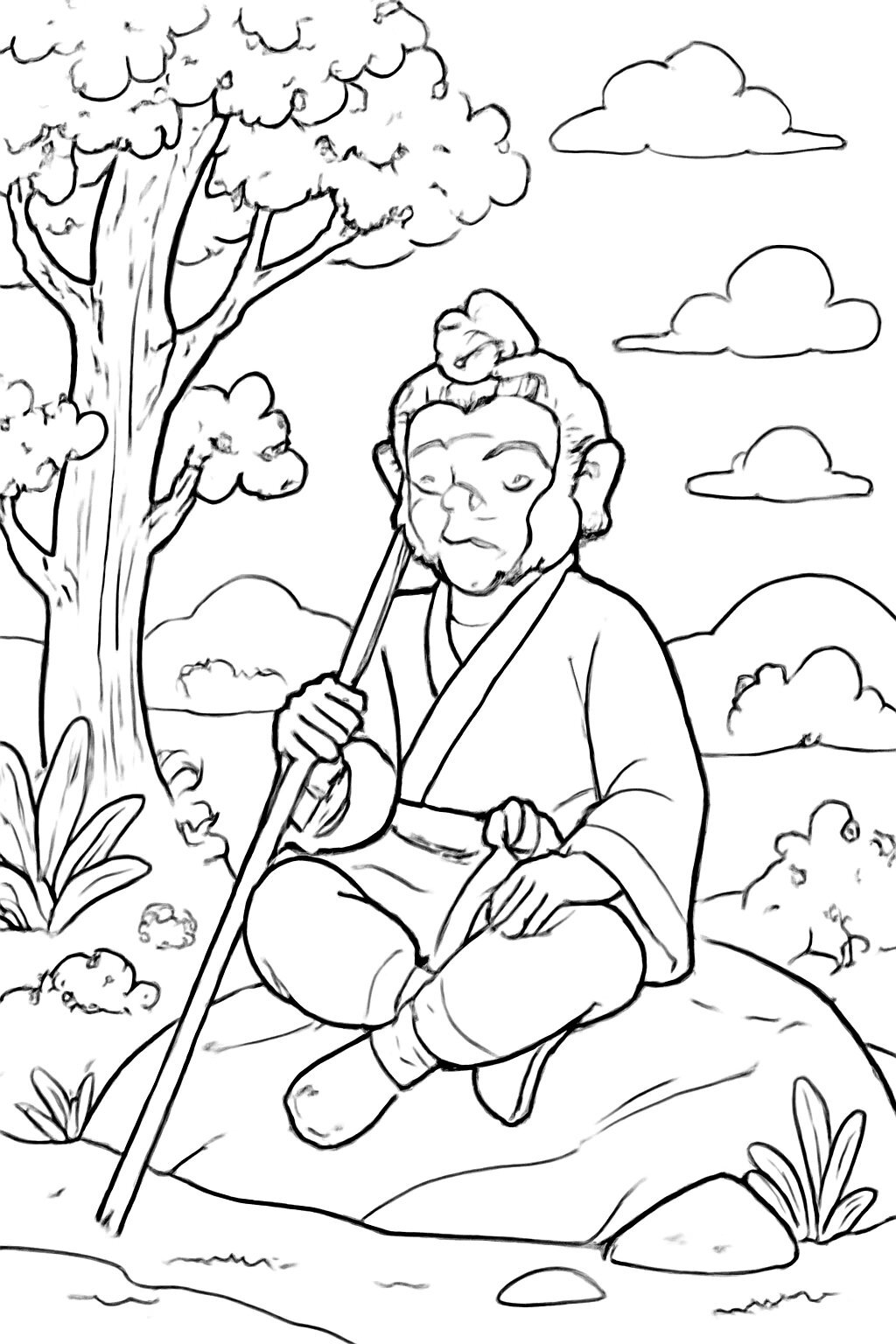 Nature-Inspired Sun Wukong