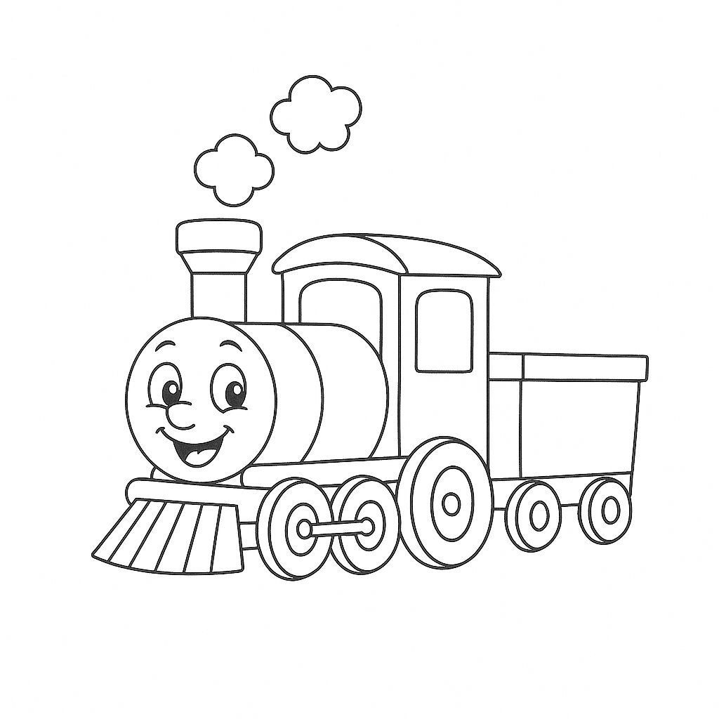 Cartoon Train