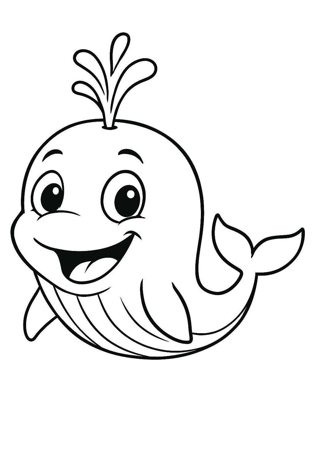 Cartoon Whale