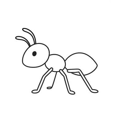 Ant Coloring Pages for Kids 2026 – Free PDF Download