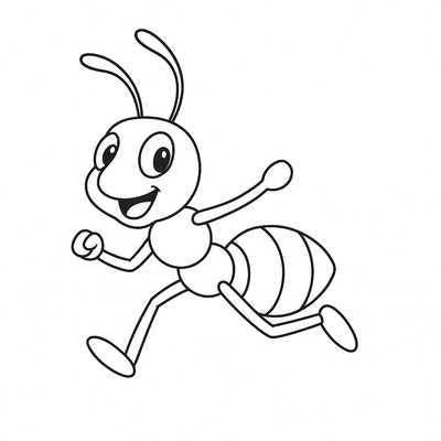 Ant Coloring Pages for Kids 2026 – Free PDF Download