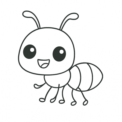 Ant Coloring Pages for Kids 2026 – Free PDF Download