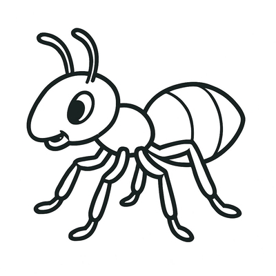 Ant Coloring Pages for Kids 2026 – Free PDF Download