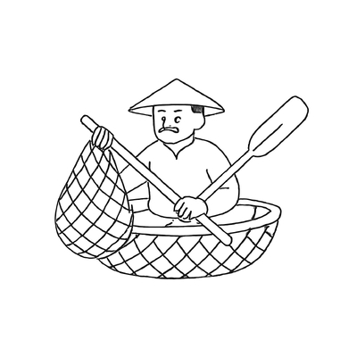 Beautiful Basket Boat Coloring Pages for Kids – Free Download 2026