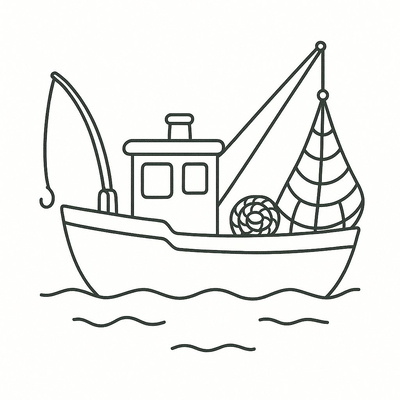 Beautiful Ship Coloring Pages for Kids – Free PDF Download 2026