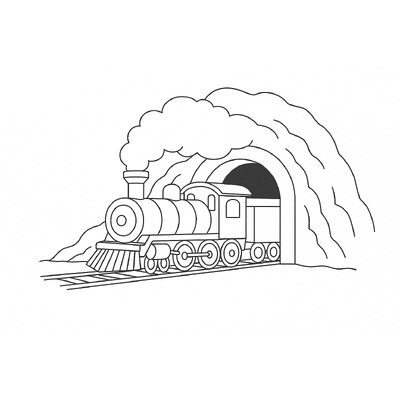 Beautiful Train Coloring Pages for Kids – Free Download 2026