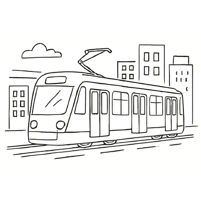 Beautiful Train Coloring Pages for Kids – Free Download 2026
