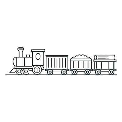 Beautiful Train Coloring Pages for Kids – Free Download 2026
