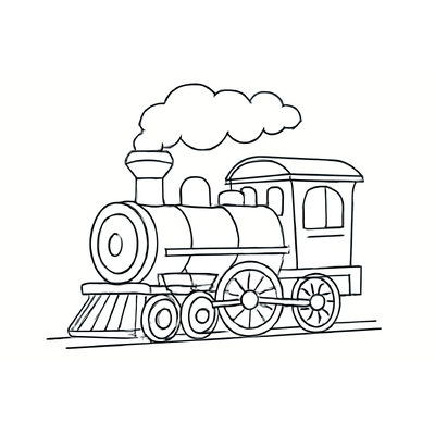Beautiful Train Coloring Pages for Kids – Free Download 2026