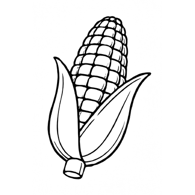 Corn Coloring Pages for Kids 2026 – Free PDF Download