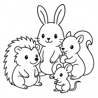 Cute Hedgehog Coloring Pages for Kids – Free PDF Download 2026