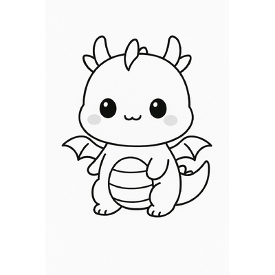 Dragon Coloring Pages for Kids 2026 – Beautiful Coloring Sheets